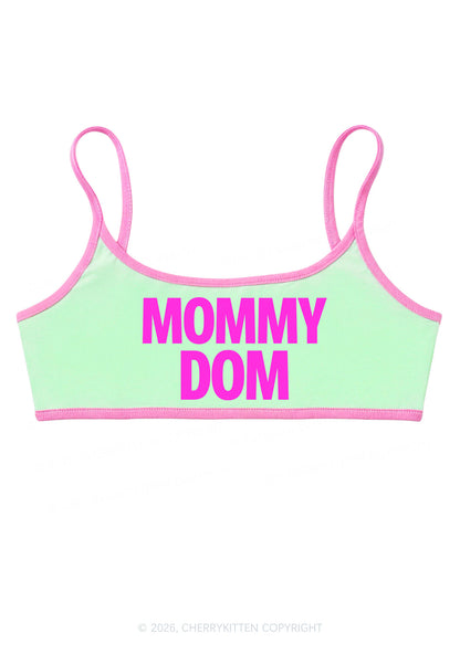 Mommy Dom Y2K Super Crop Cami Cherrykitten