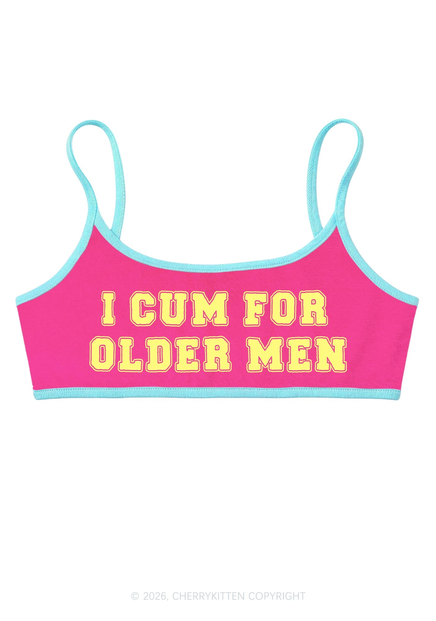 Cxm For Older Men Y2K Super Crop Cami Cherrykitten