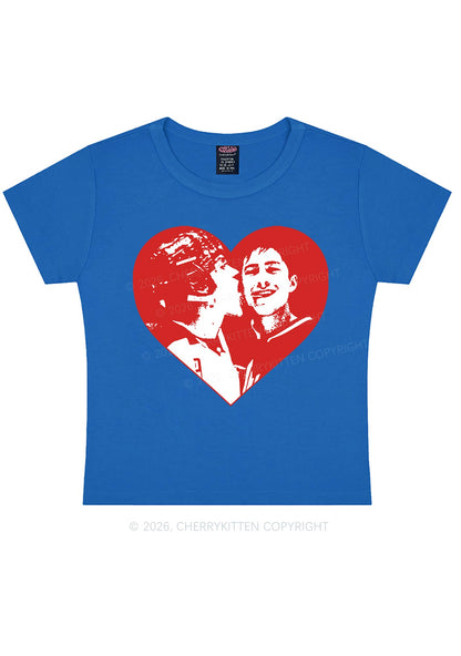 Red Heart Bros HR Y2K Baby Tee Cherrykitten