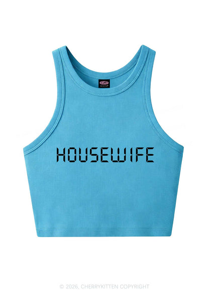Housewife Y2K Crop Tank Top Cherrykitten