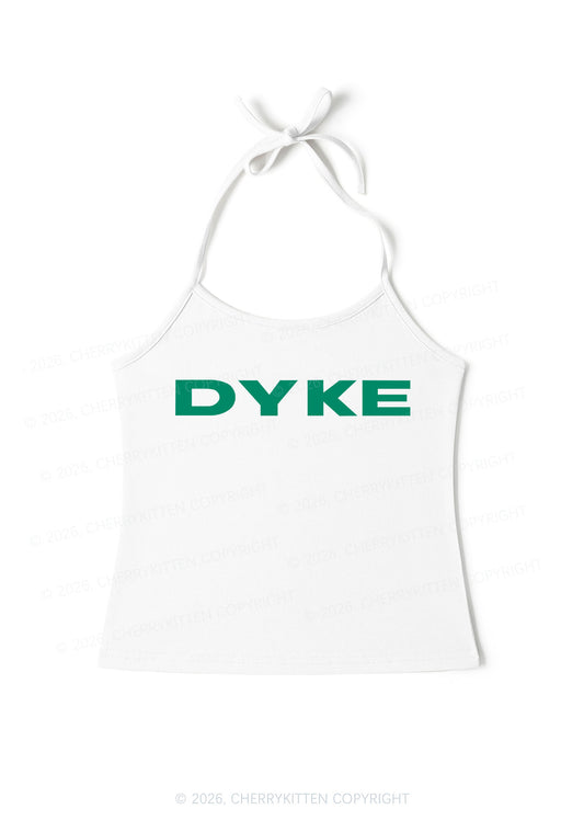 DYKE Pride Y2K Halter Neck Cami Cherrykitten