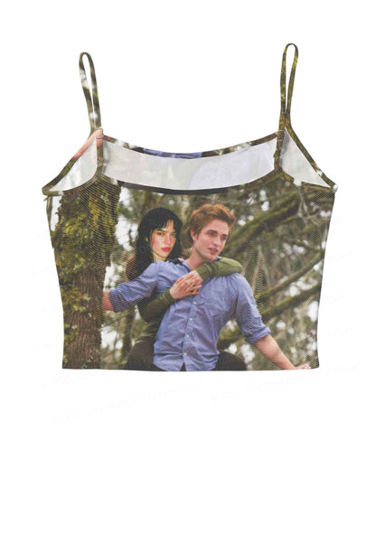 Custom Face Y2K Mesh Cami Tank Cherrykitten