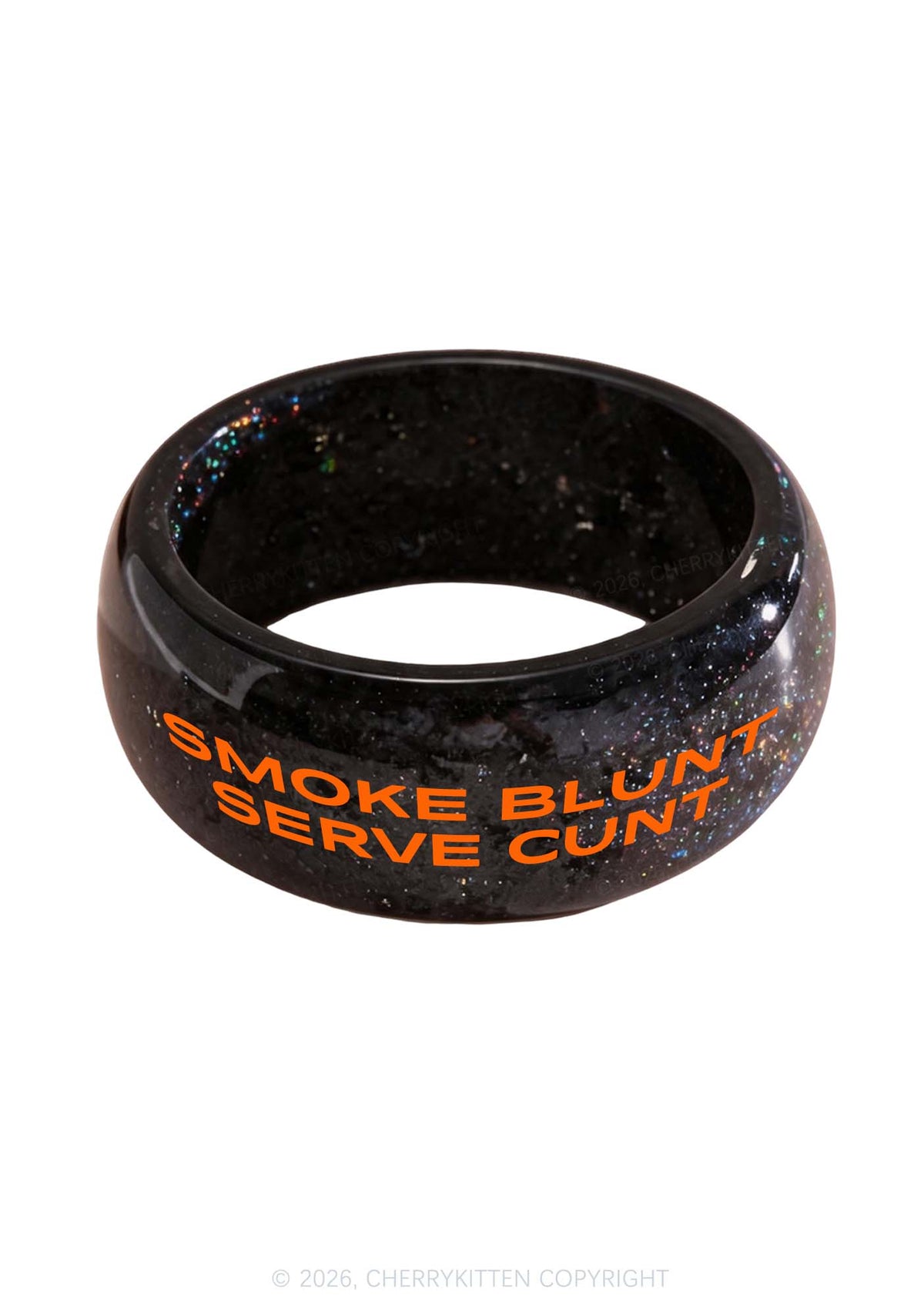 Smoke Blunt Y2K Cuff Bangle Cherrykitten