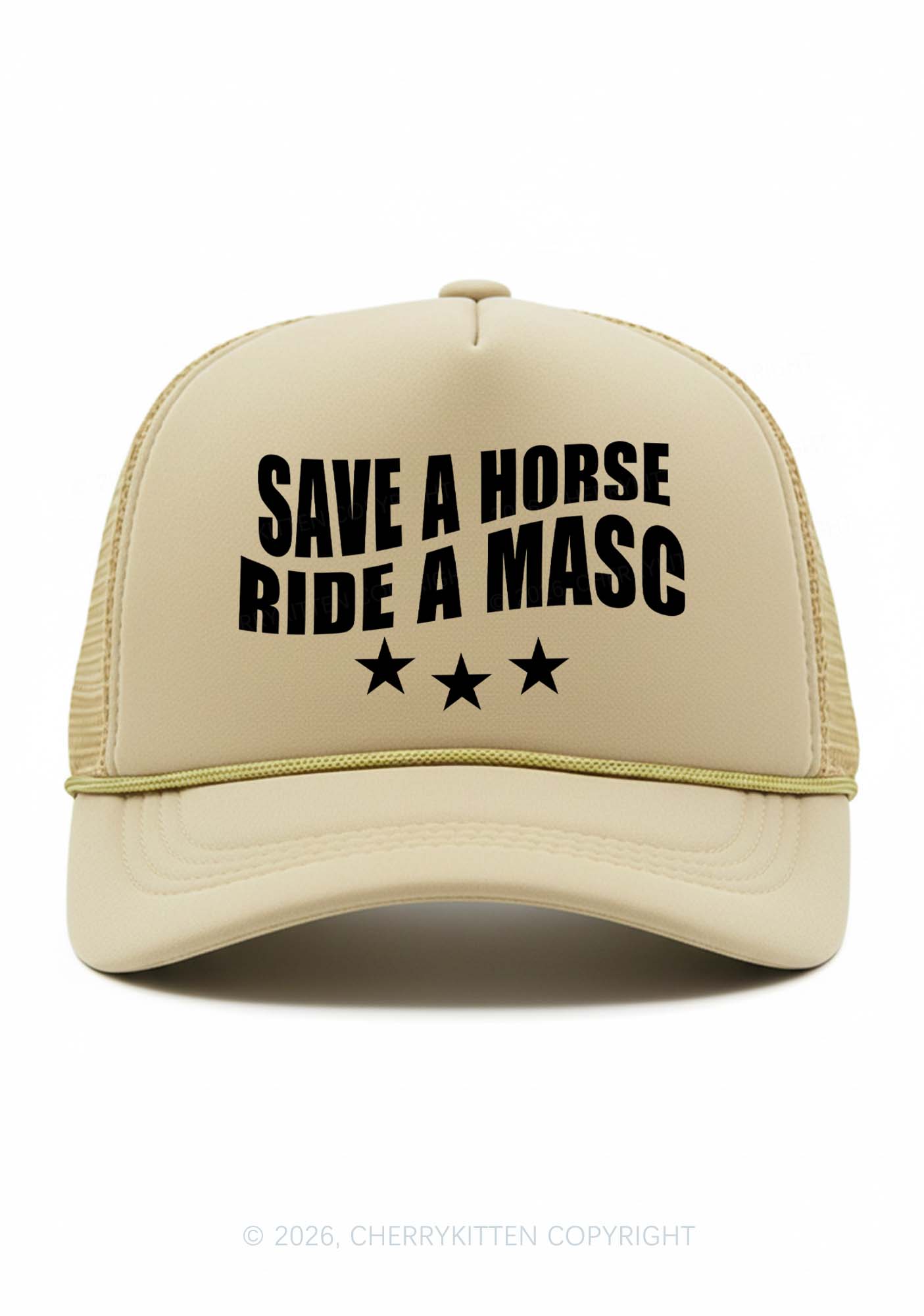 Ride A Masc Pride Y2K Trucker Hat Cherrykitten