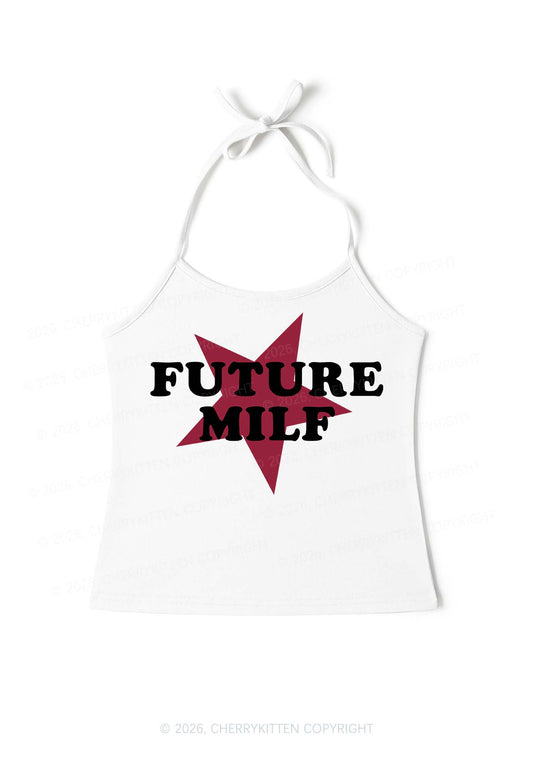 Future Mxxf Y2K Halter Neck Cami Cherrykitten