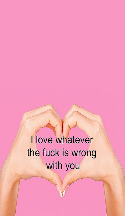 I Love Whatever Wrong With You Y2K Phone Case Cherrykitten