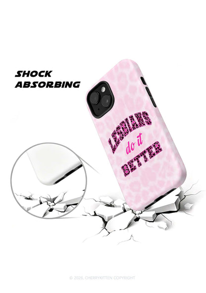 Lesbians Do It Better Pride Y2K Phone Case Cherrykitten