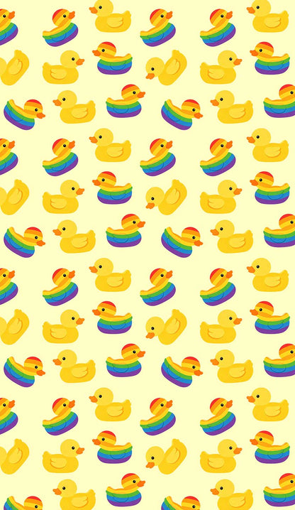 Rainbow Ducks Pride Y2K Phone Case Cherrykitten