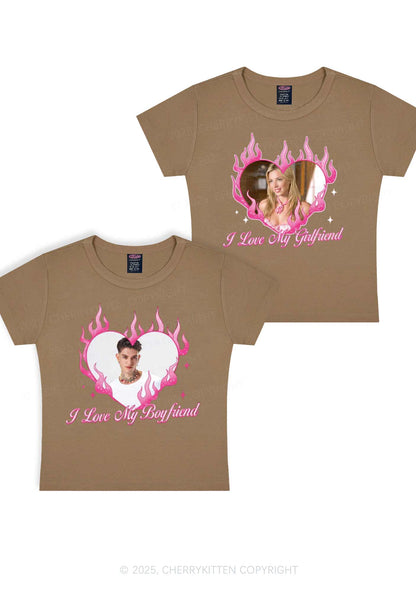Custom I Love My GF BF Y2K Valentine's Day Baby Tee Cherrykitten