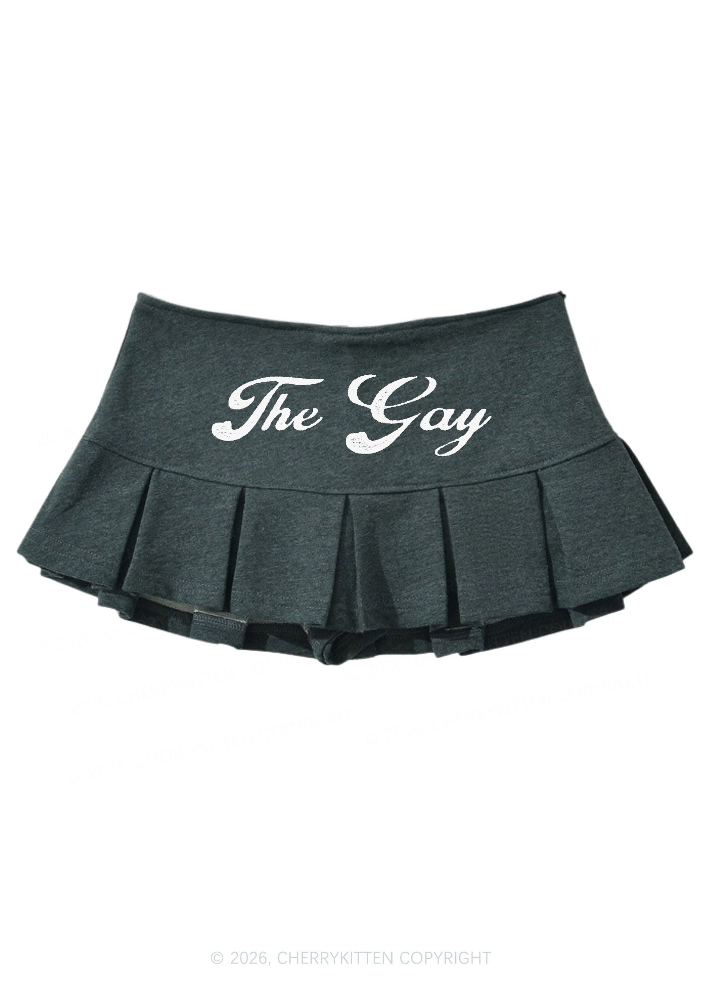 The Gay Pride Y2K Mini Pleated Skirts Cherrykitten