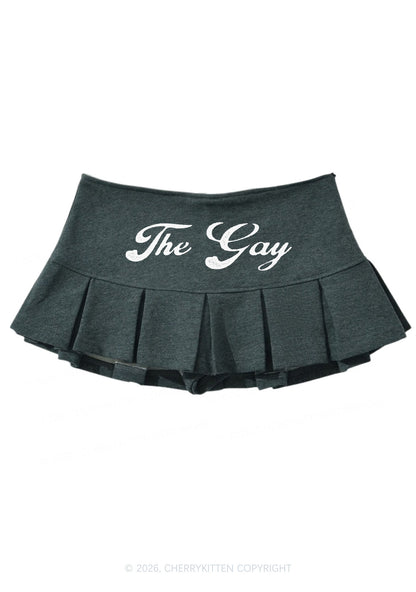 The Gay Pride Y2K Mini Pleated Skirts Cherrykitten