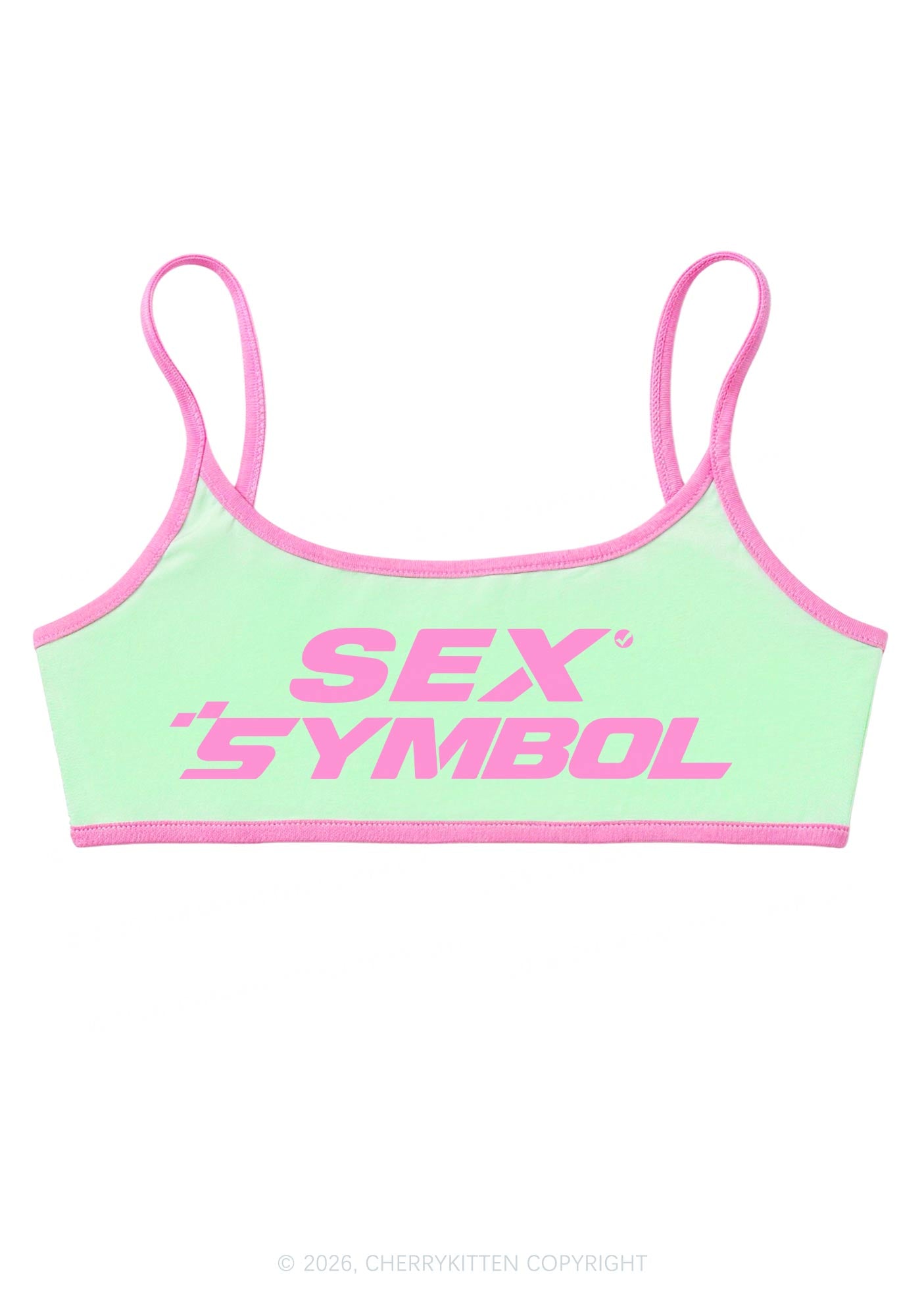 Sx Symbol Y2K Super Crop Cami Cherrykitten