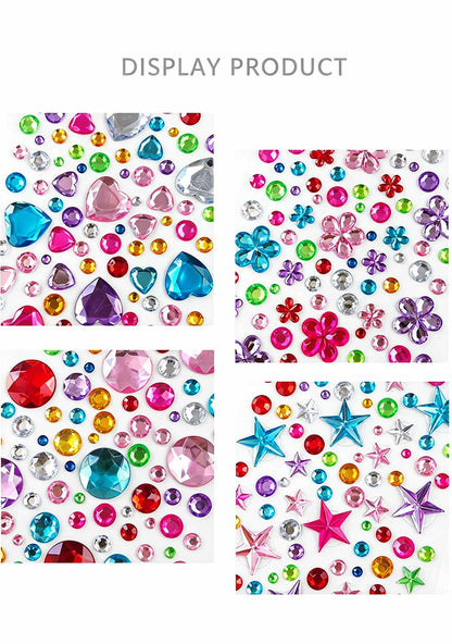 1pc Self Adhesive Rhinestones Y2K Face Sticker Cherrykitten