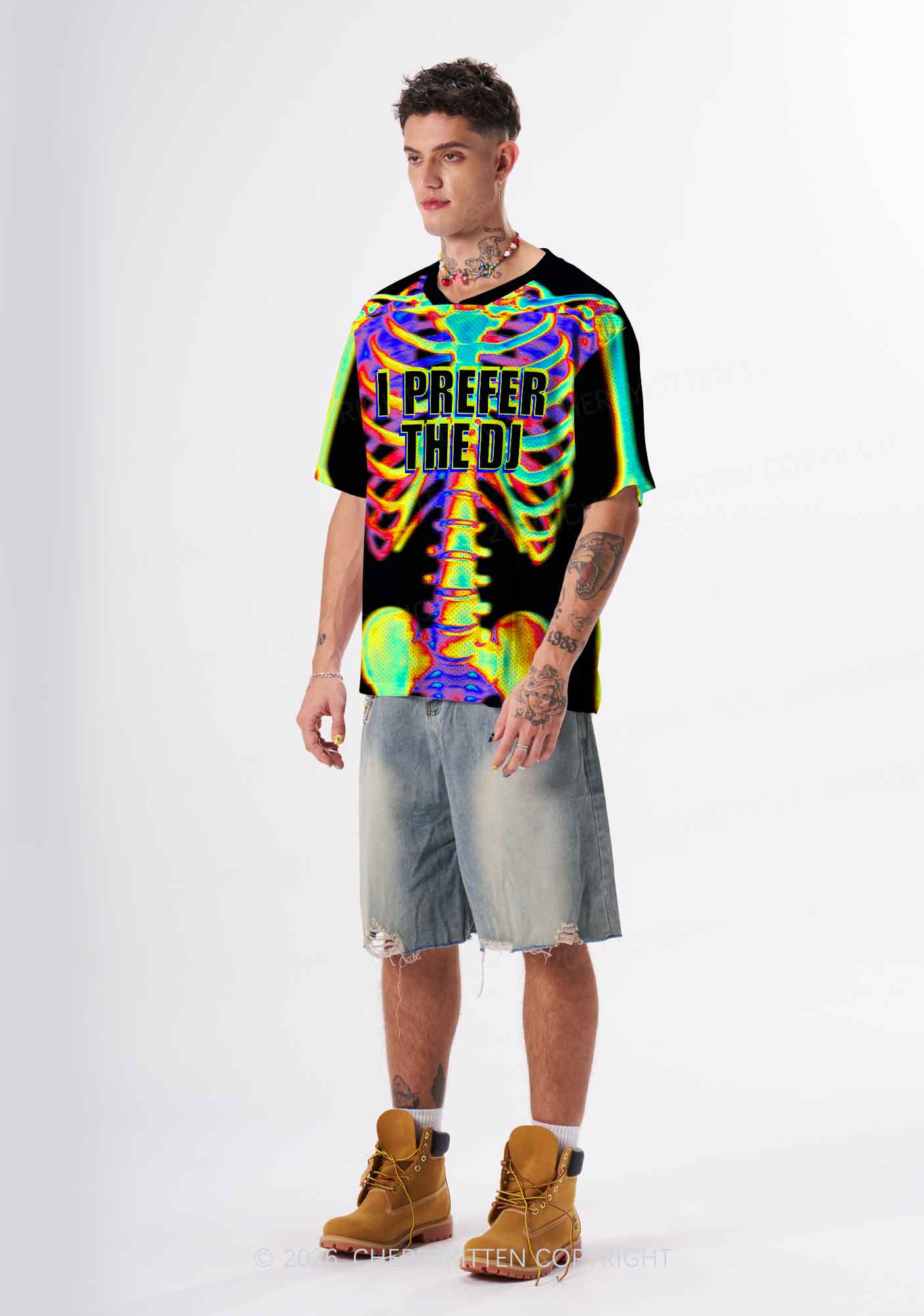 I Prefer The DJ Y2K Sport Jersey Shirts Cherrykitten