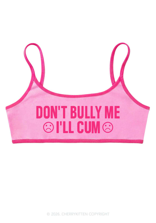 Dont Bully Me Y2K Super Crop Cami Cherrykitten