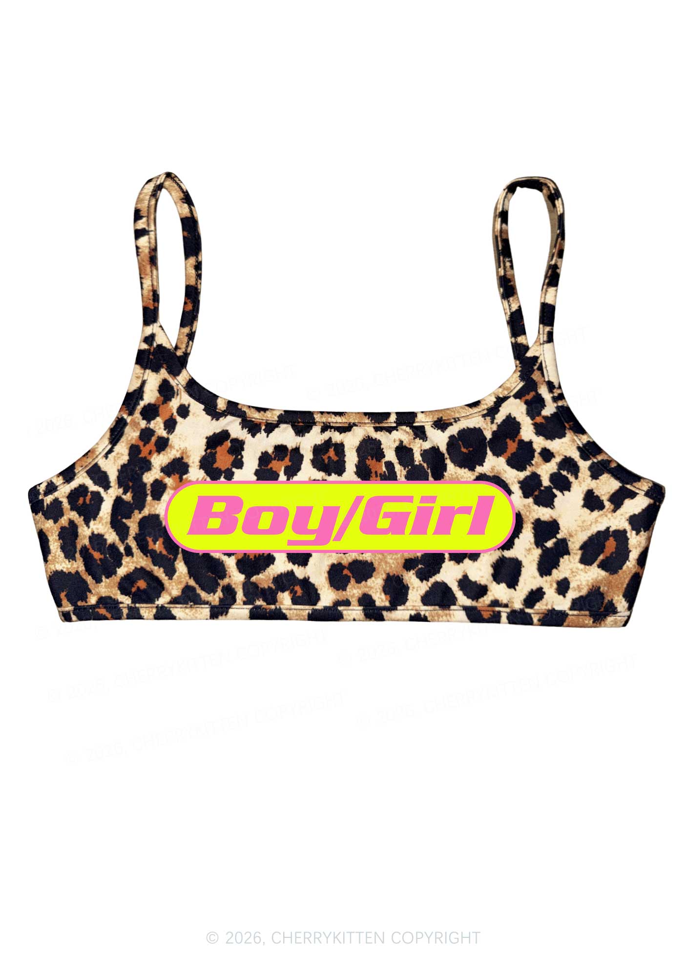 Boy Or Girl Pride Y2K Super Crop Cami Cherrykitten