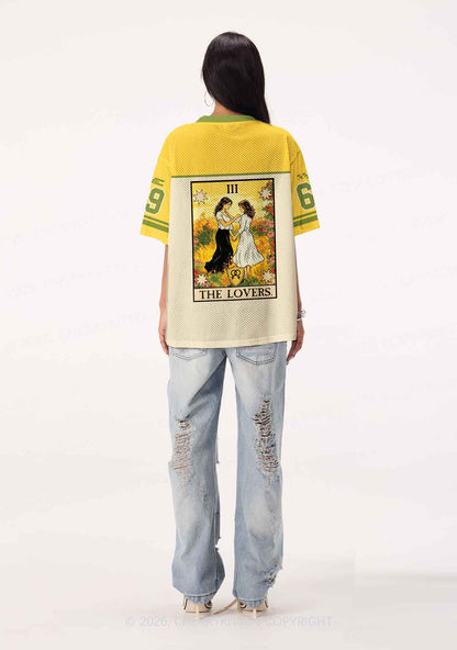 Lesbian Couple Dancing Pride Y2K Sport Jersey Shirts Cherrykitten