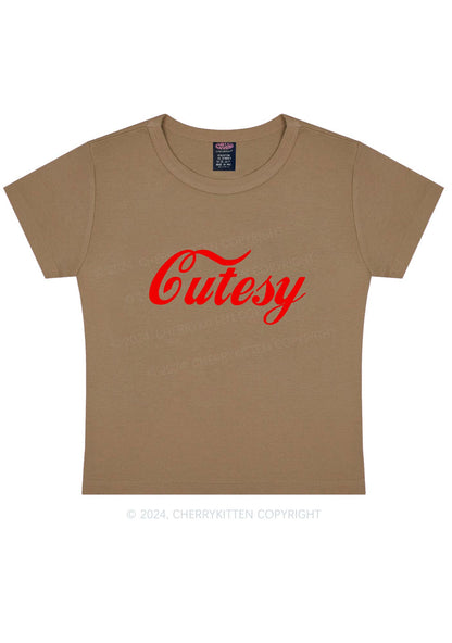 Cutesy Y2K Baby Tee Cherrykitten