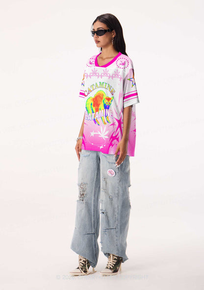 Thermal Catamine Y2K Sport Jersey Shirts Cherrykitten