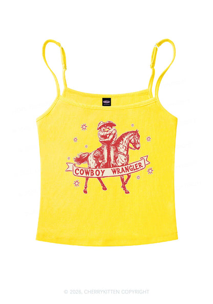 Cowboy Wrangler Pride Y2K Spaghetti Strap Cami Cherrykitten