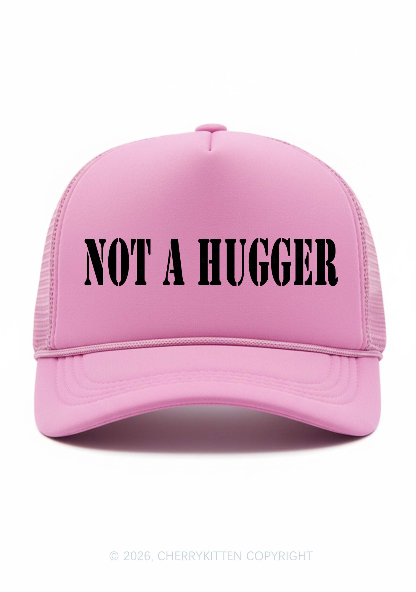 Not A Hugger Y2K Trucker Hat Cherrykitten