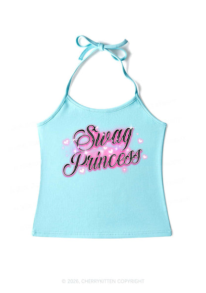Swag Princess Y2K Halter Neck Cami Cherrykitten