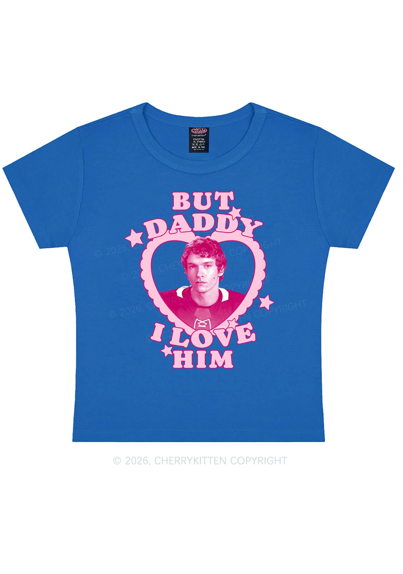 But Daddy I Love CS Y2K Baby Tee Cherrykitten