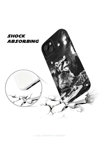 DJ Raccoon Turntable Y2K Phone Case Cherrykitten