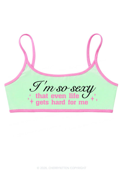 Im So Sexy Y2K Super Crop Cami Cherrykitten