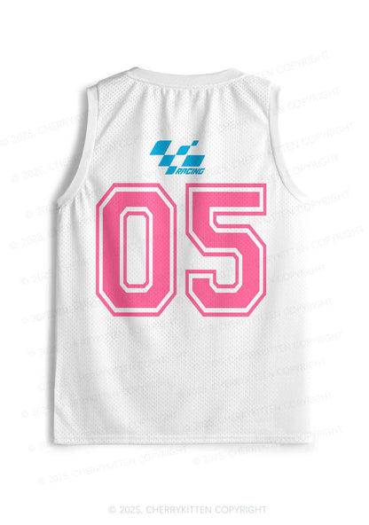 Custom Pink BDSM Y2K Sport Jersey Tank Cherrykitten