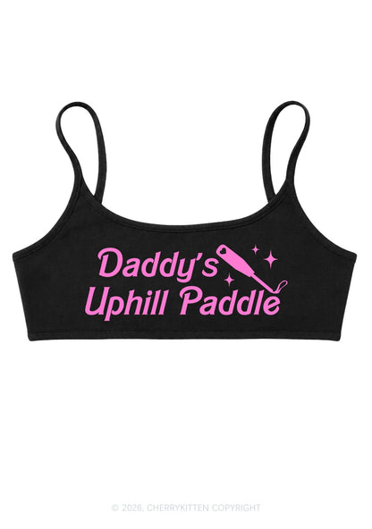 Daddys Uphill Paddle Y2K Super Crop Cami Cherrykitten