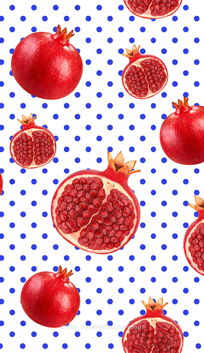 Red Pomegranate Y2K Phone Case Cherrykitten
