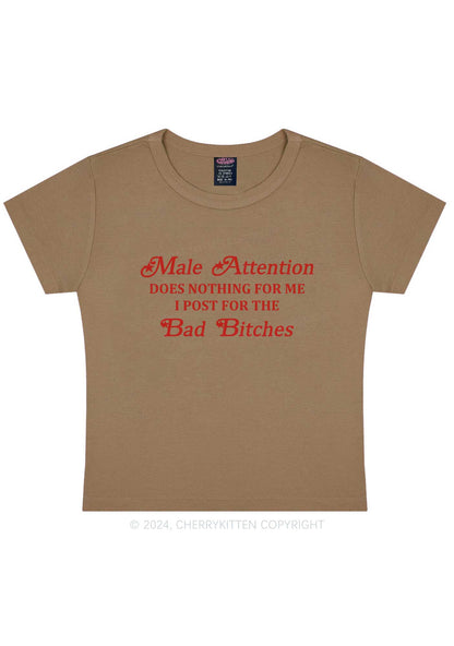 Male Attention Y2K Baby Tee Cherrykitten