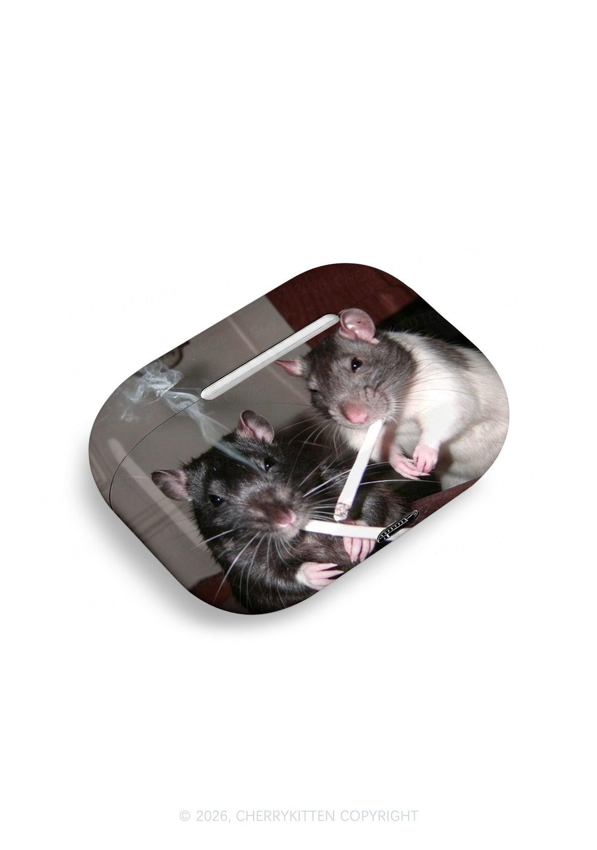 Smoking Rats Y2K Earphone Case Cherrykitten
