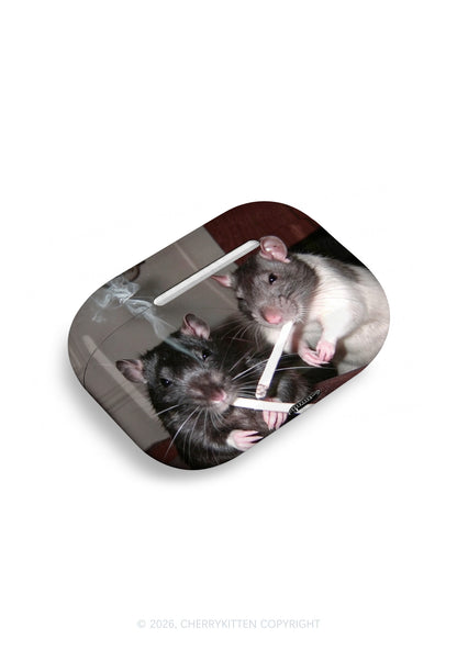 Smoking Rats Y2K Earphone Case Cherrykitten