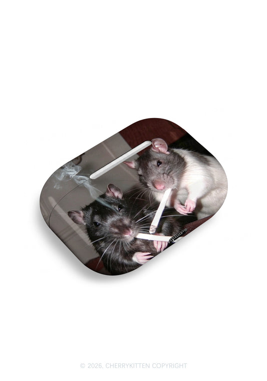 Smoking Rats Y2K Earphone Case Cherrykitten