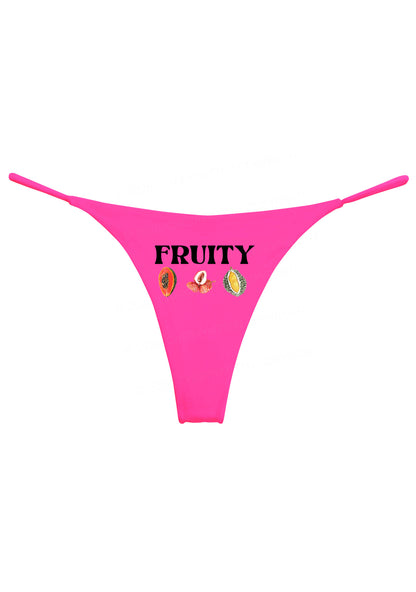 Fruity Pride Y2K Bikini String Thong Cherrykitten