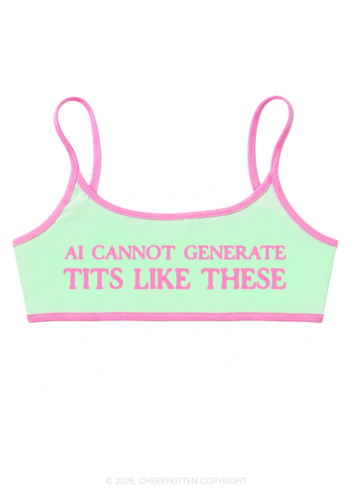Ai Cannot Generate Txts Y2K Super Crop Cami Cherrykitten