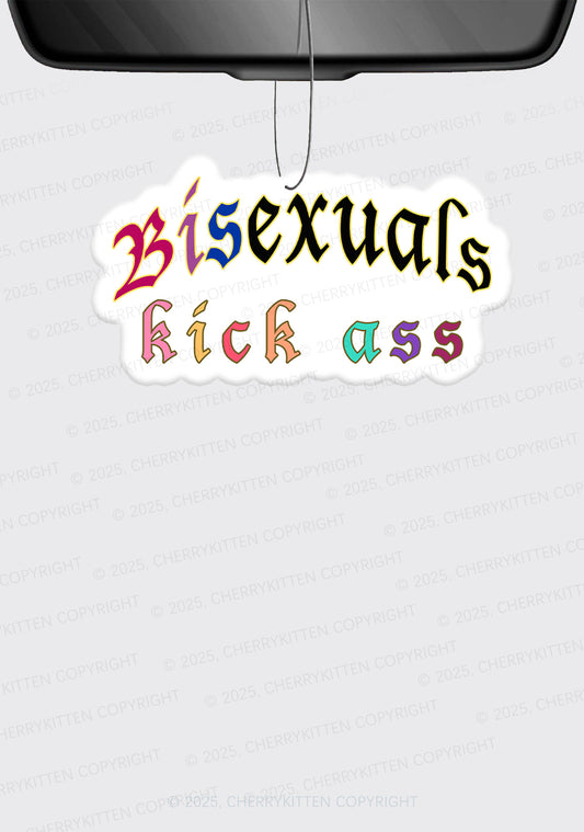 Bisexuals Kick Axx Pride 1Pc Y2K Car Air Freshener Cherrykitten