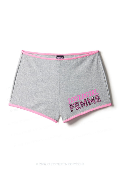 Lovergirl Femme Pride Y2K Booty Shorts Cherrykitten