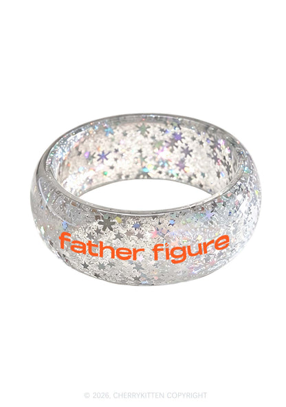Father Figure Y2K Cuff Bangle Cherrykitten