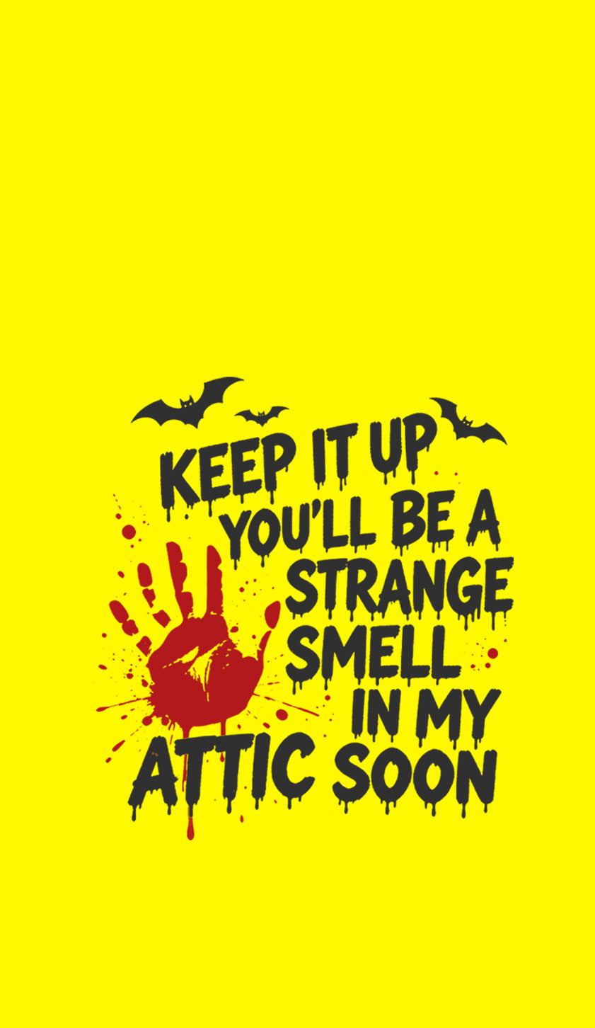Halloween Strange Smell In My Attic Y2K Phone Case Cherrykitten