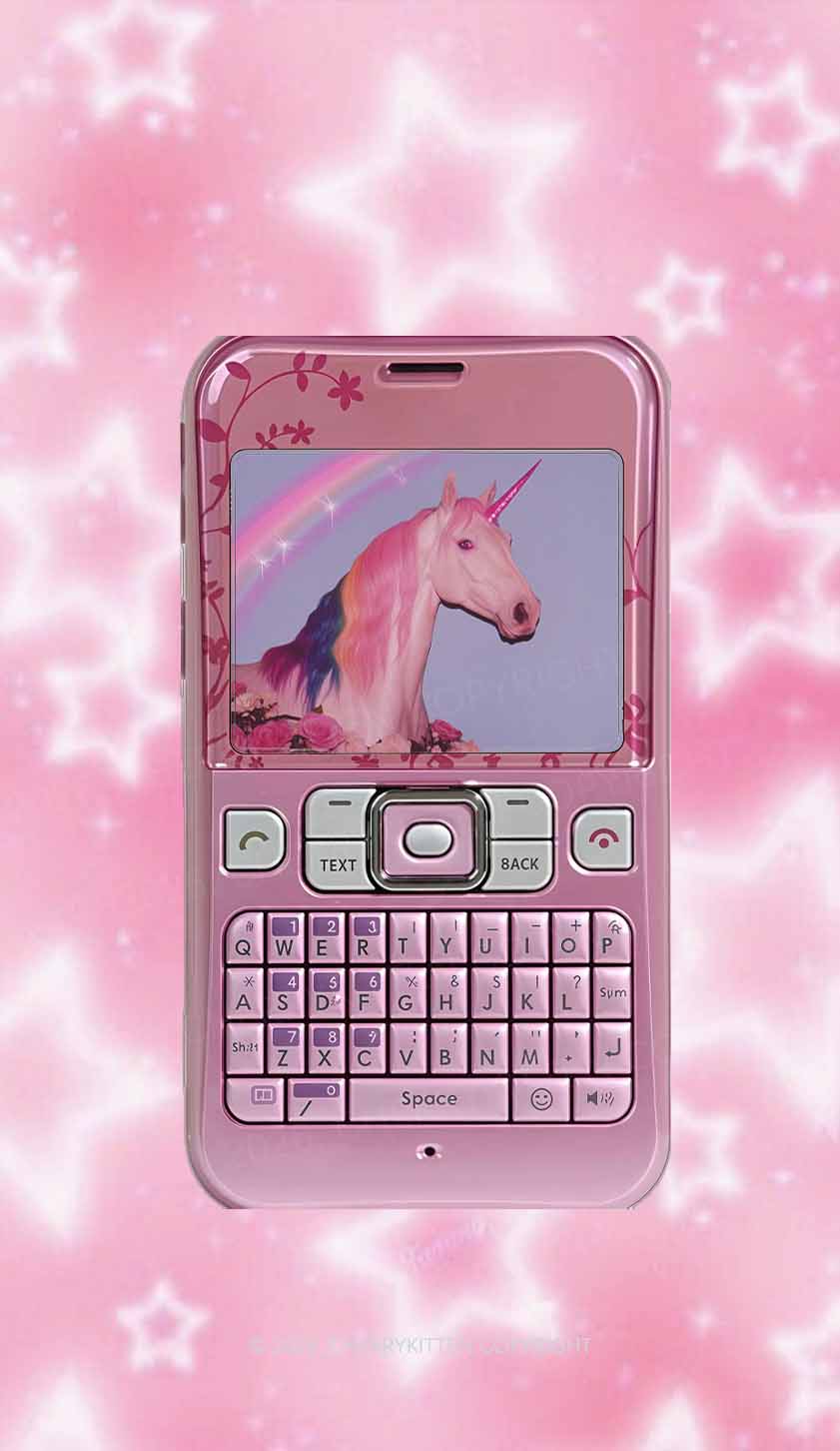 Pink Unicorn Y2K Phone Case Cherrykitten