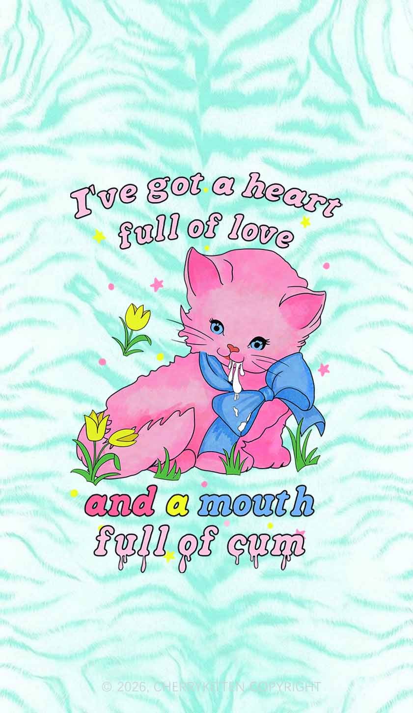 Heart Full Of Love Y2K Phone Case Cherrykitten