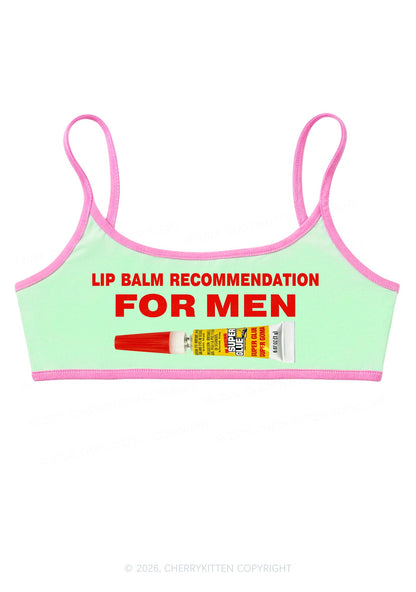 Lip Balm Recommendation For Men Y2K Super Crop Cami Cherrykitten