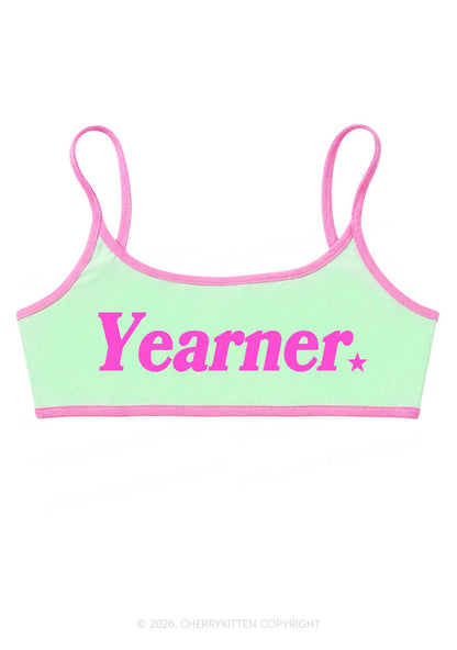 Yearner Y2K Super Crop Cami Cherrykitten