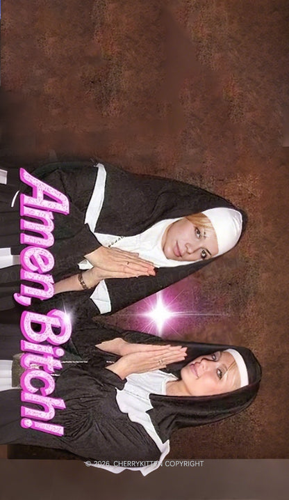 Amen Bxxch Y2K Phone Case Cherrykitten