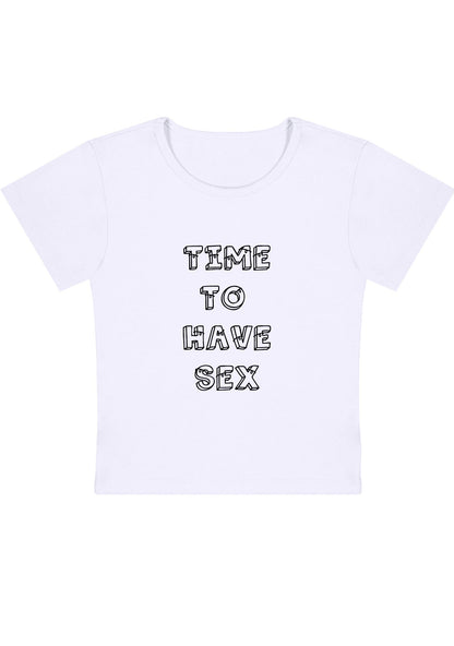 Curvy Time To Do Baby Tee