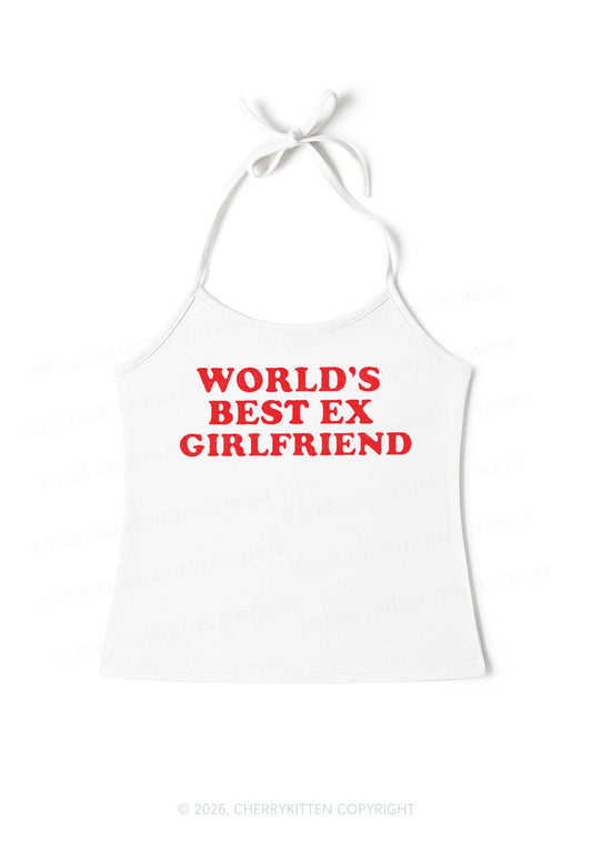 Best Ex Girlfriend Y2K Halter Neck Cami Cherrykitten