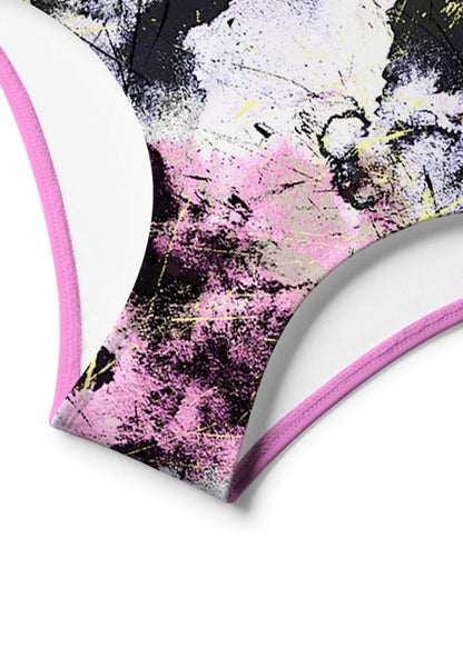 Ink Graffiti Y2K Print Bikini Set Cherrykitten